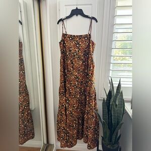 Floral maternity dress